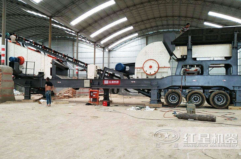 一飽眼福！四條時產200噸的機制砂生產線作業(yè)現(xiàn)場