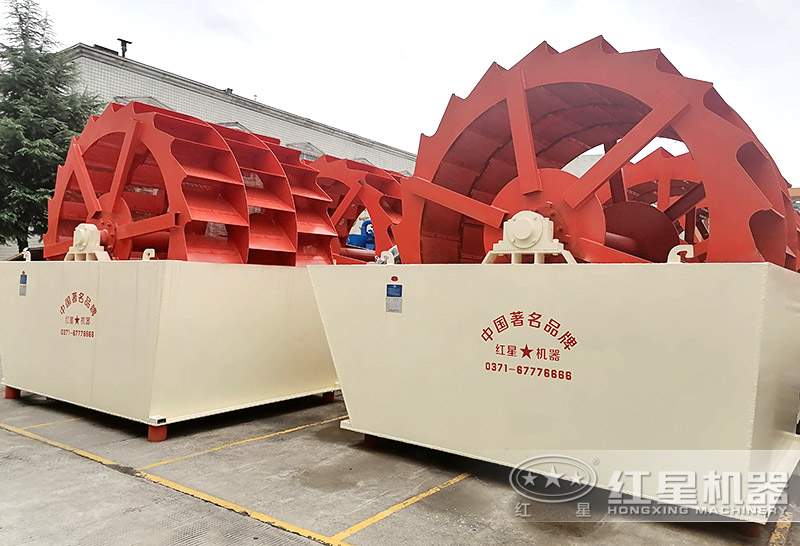 輪式小型砂石分離機(jī)多少錢一臺，帶生產(chǎn)線案例